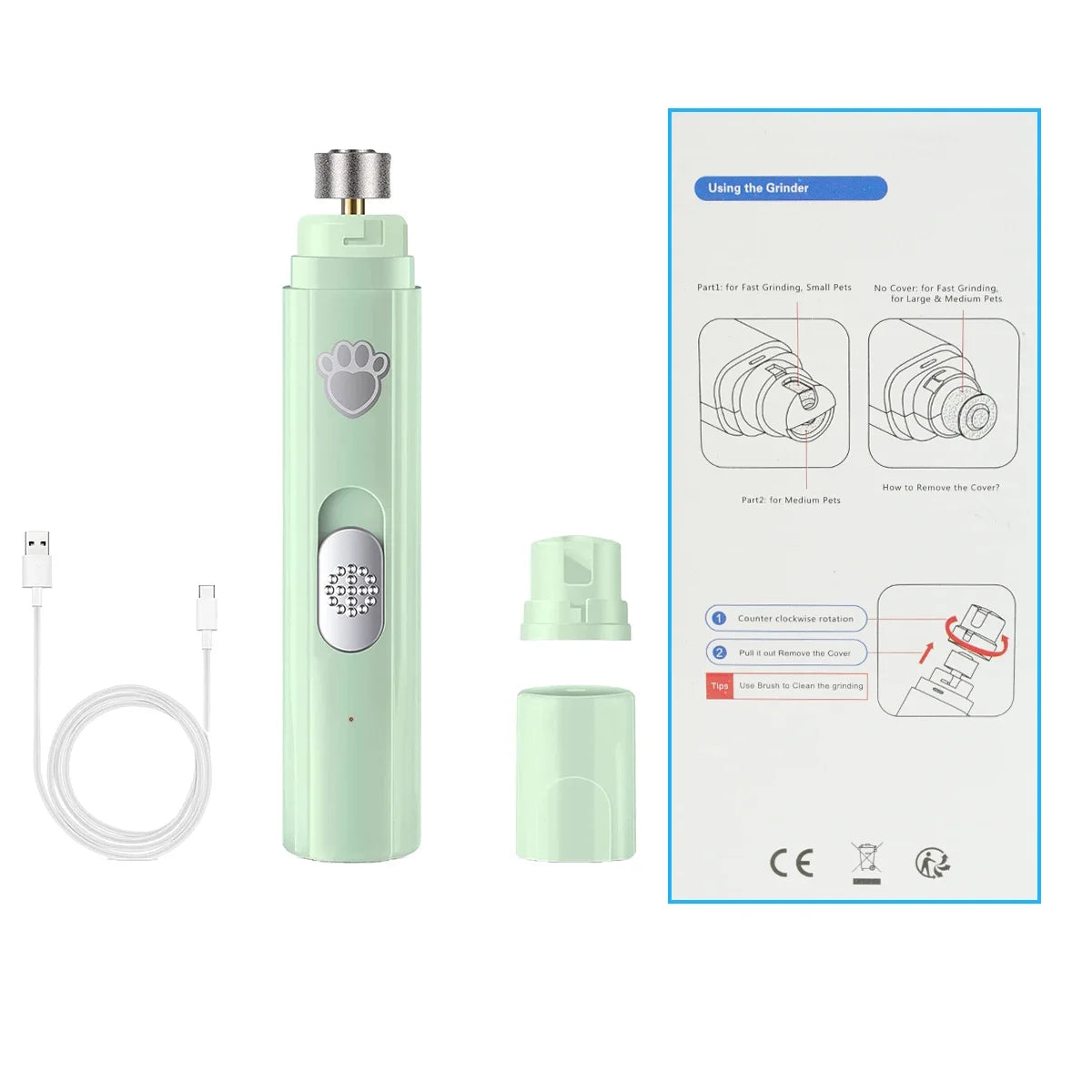 Electric Pet Nail Grinder
