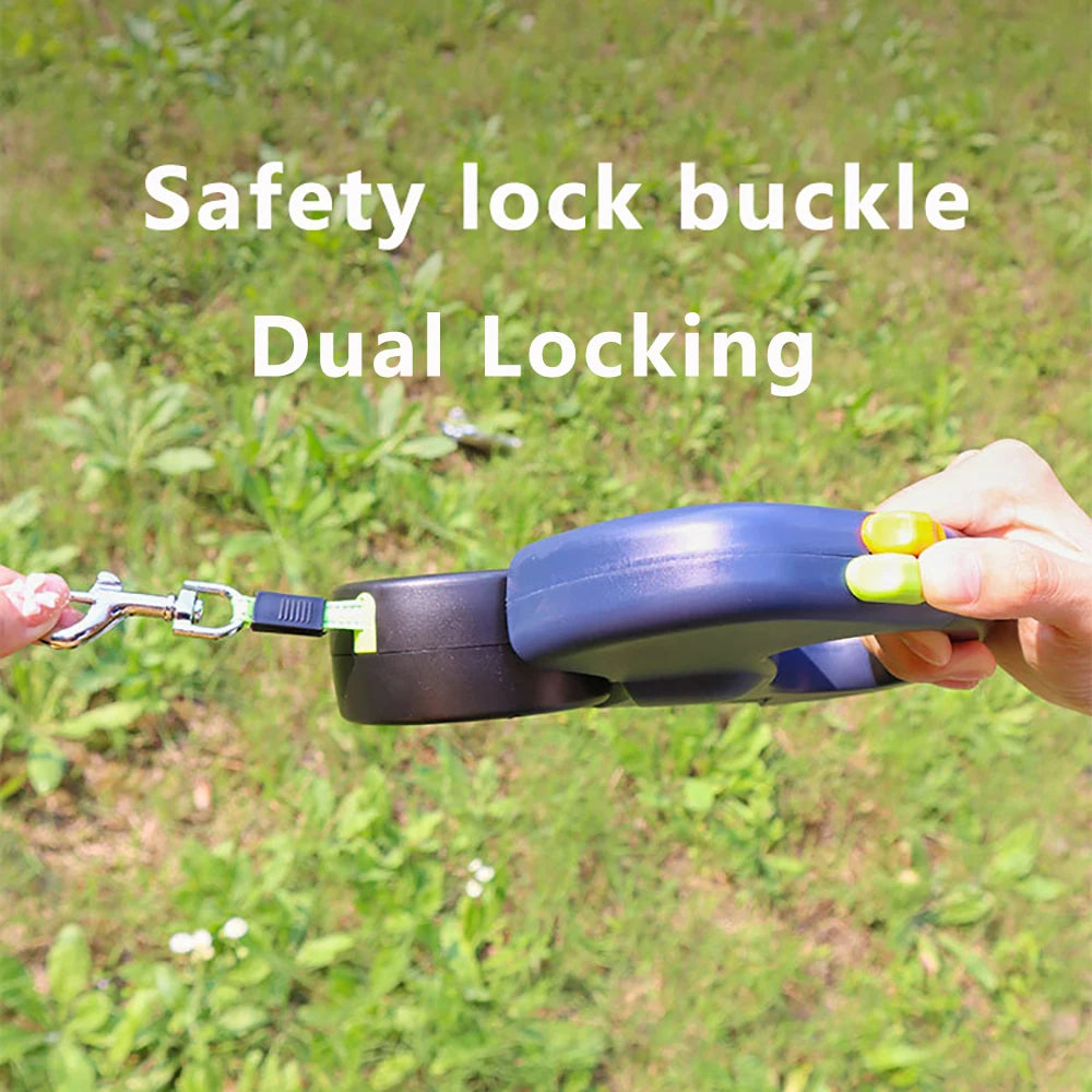 3 in 1 Retractable Dual Pet Leash