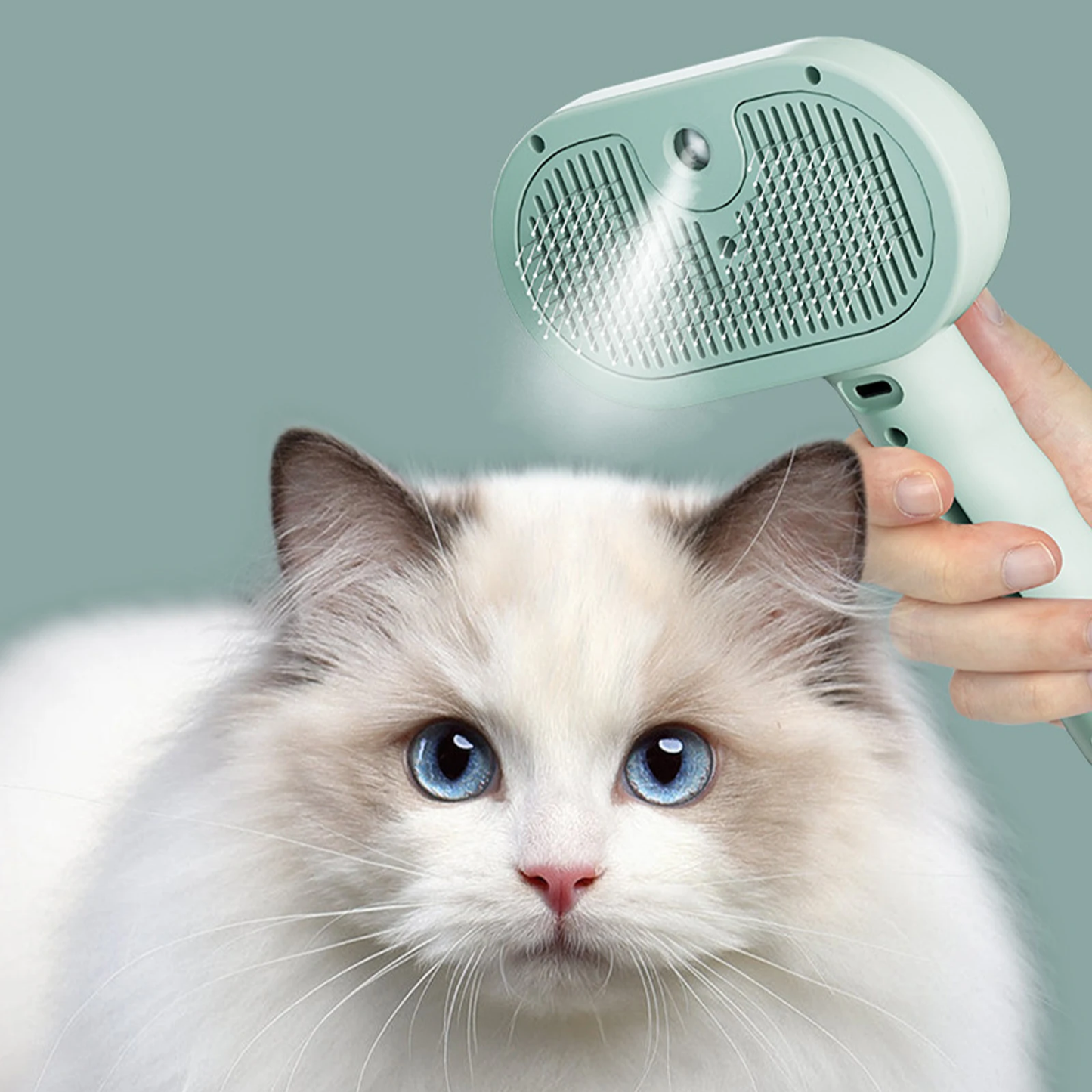 Pet Grooming Spray Brush (One Click Hair Removal)