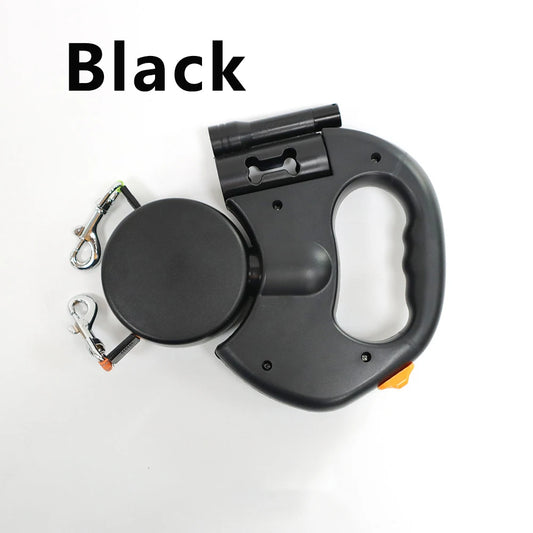 3 in 1 Retractable Dual Pet Leash