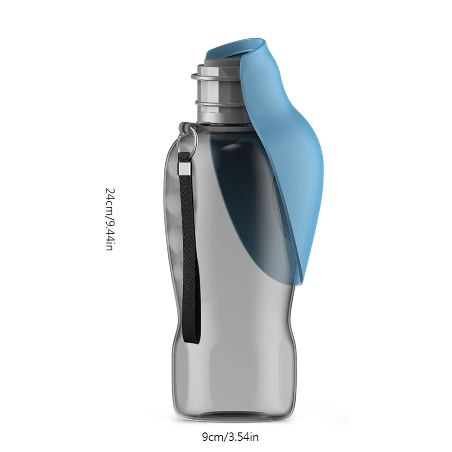Pet Portable Water Bottle (Flip Cap Design)